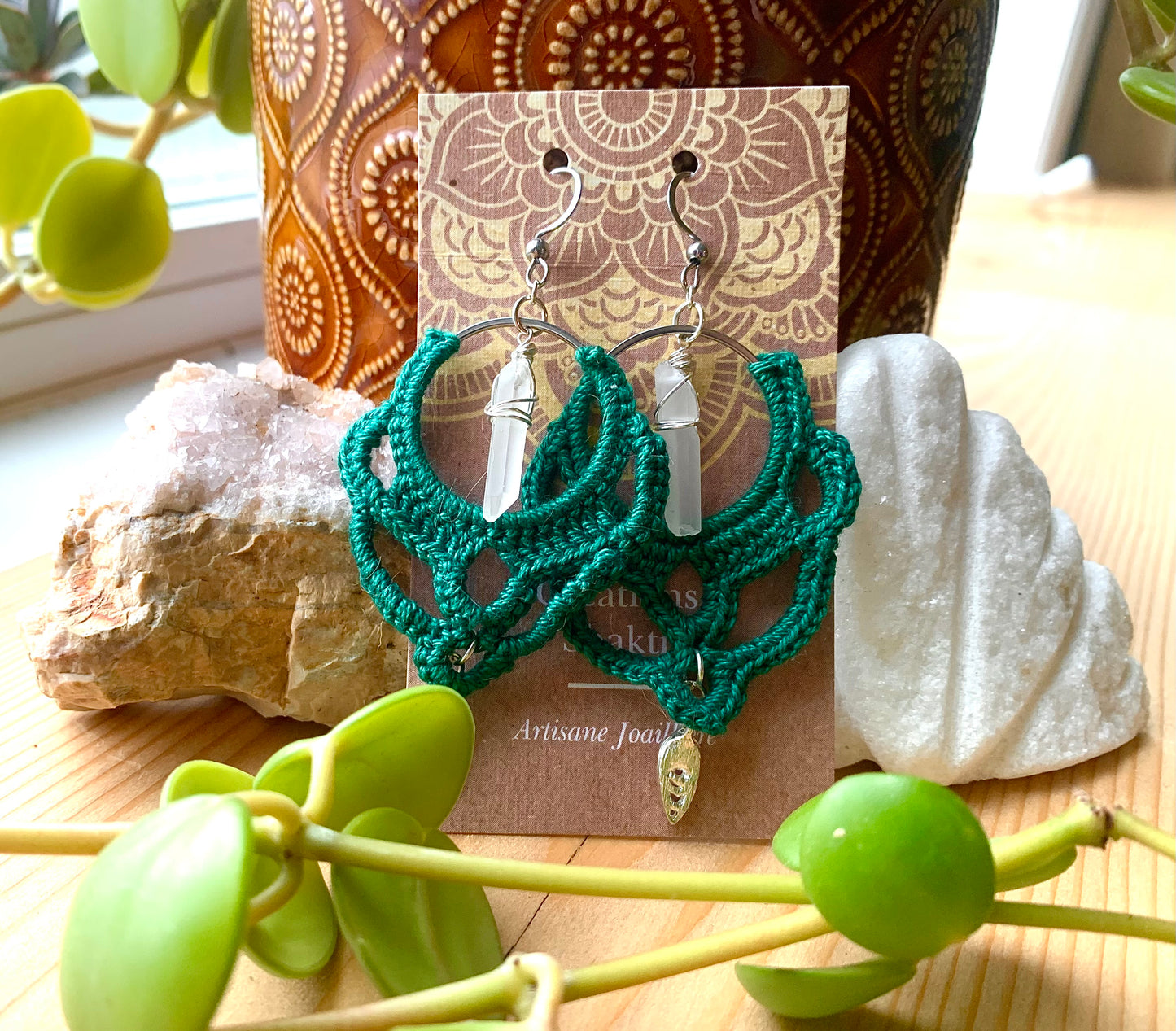 Boucles crochetées ~ Modèle #2